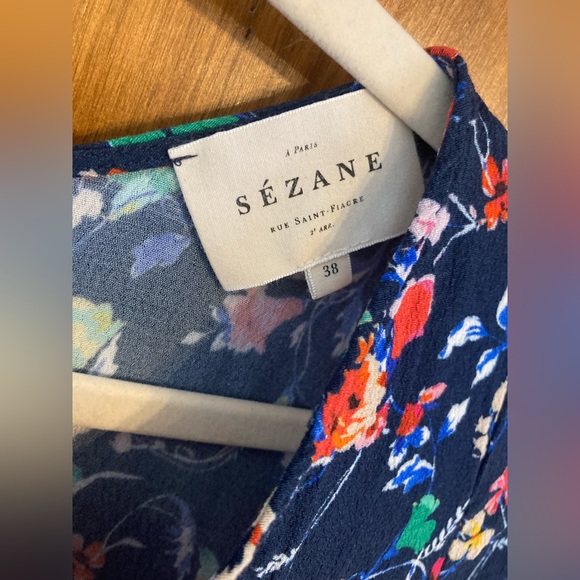 Sezane floral blouse - Picture 3 of 6